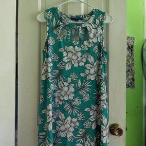 Comfortable Floral Mini Dress